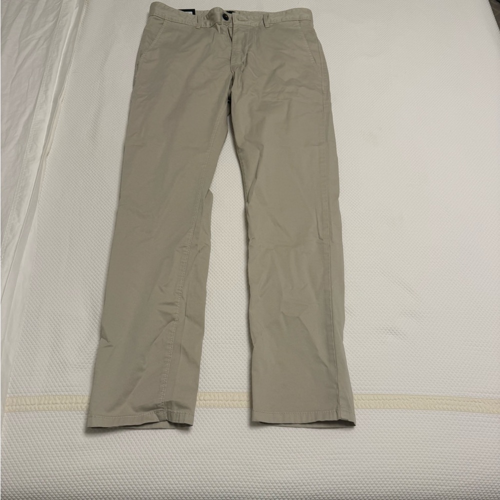 Boss Tan Chinos Classic Straight-Leg